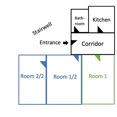 3-zimmer - 3 Og * دوسبرغ
